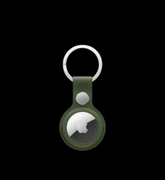 AirTag FineWoven Key Ring – Moss in Pakistan at Apple Official Pakistan